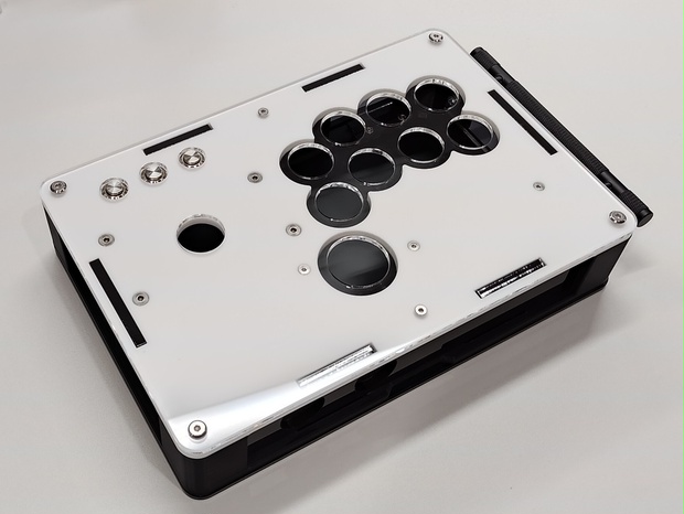 くろまき工房　中型ケース　取っ手付き 受注生産 cjc24plus 24mm型コンパクトレバーコントローラーケース