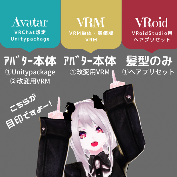 おしらせ＊めじるし＊改変用ガイドテクスチャ