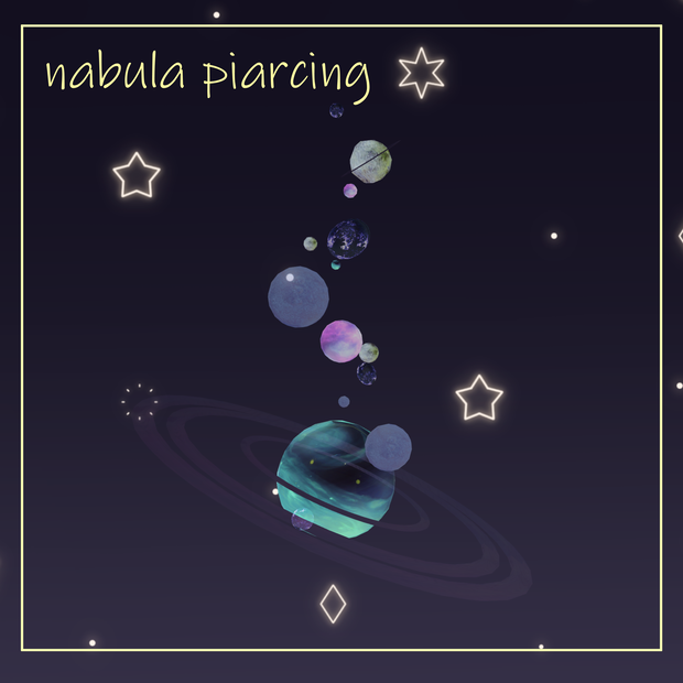 【AudioLink対応】MA設定済み ☆nabula piercing☆彡