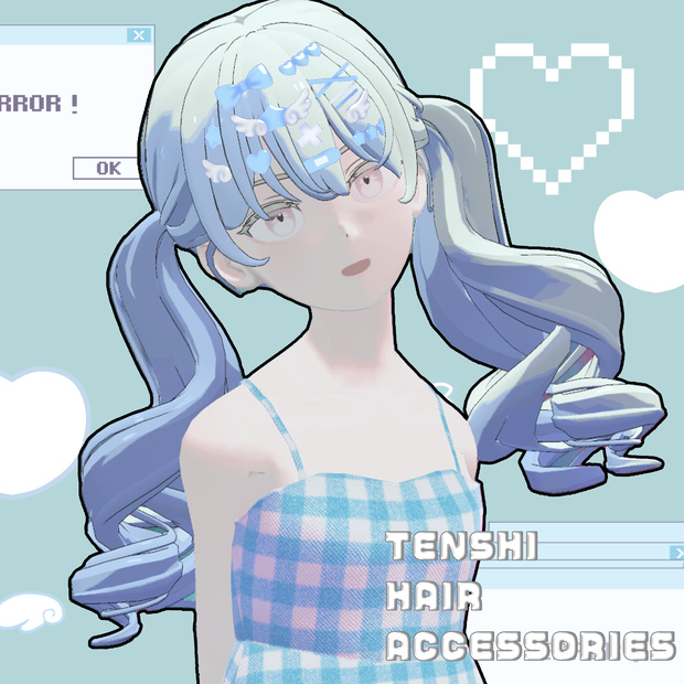 tenshi hair accessories