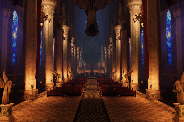 オリジナル3Dモデル「The Gloam Cathedral」