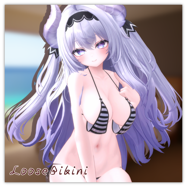 愛莉用追加❣️ひるね屋のLoose Bikini【複数アバター対応】
