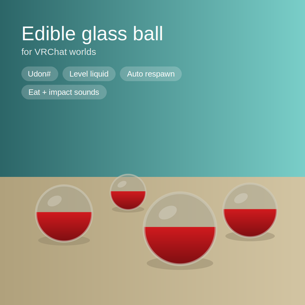 Edible Glass Ball
