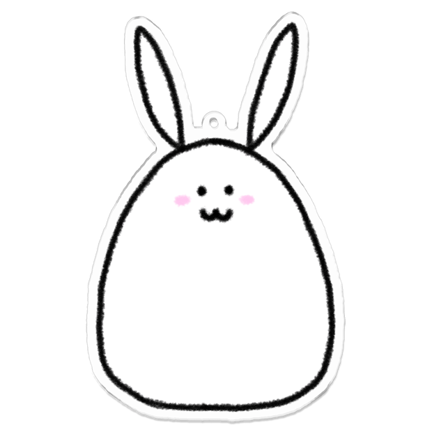 もちうさアクリルキーホルダー！