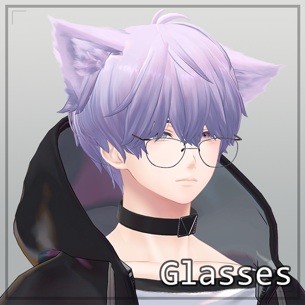 「 Simple glasses v2 」⭐Remake