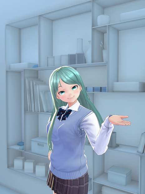 【VRoid】VRoid  3Dモデル画像