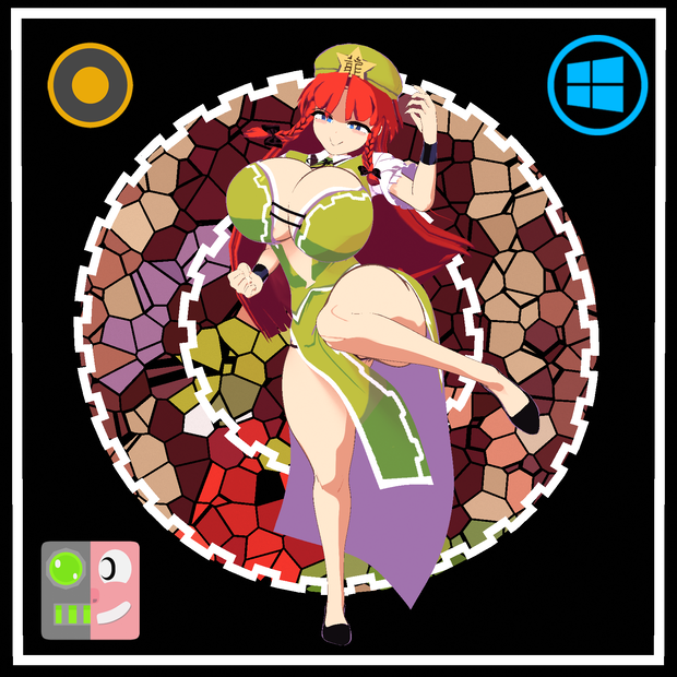 Hong Meiling VRC用3Dアバター Avatar