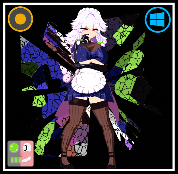 Sakuya Izayoi VRC用3Dアバター Avatar