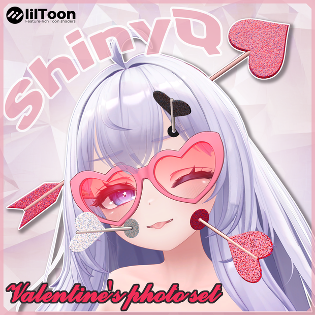 【Valentine】フォト映えアクセサリーセット（導入ガイド付き）