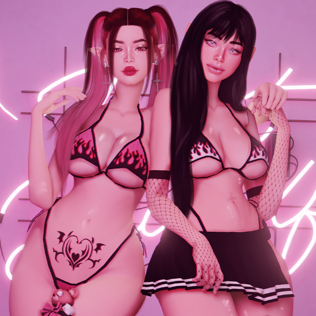 BOW Bikini - VRChat Asset