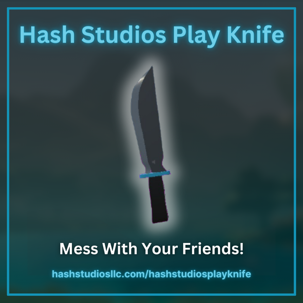 Hash Studios Play Knife / ハッシュスタジオ プレイナイフ [UdonSharp] [SDK3]