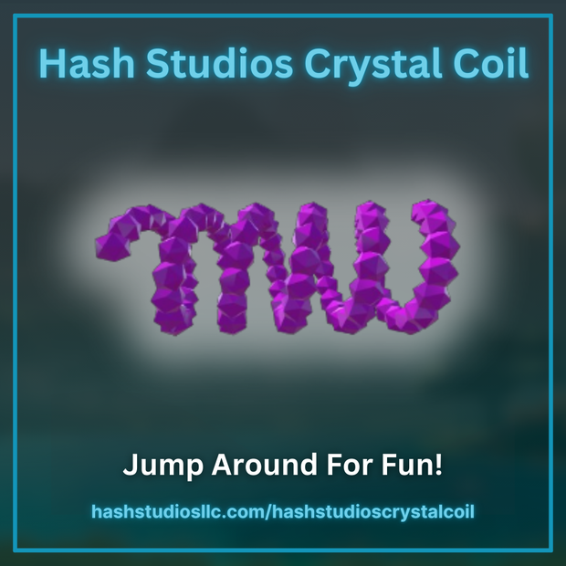 Hash Studios Crystal Coil / シュスタジオ クリスタル コイル [UdonSharp] [SDK3]