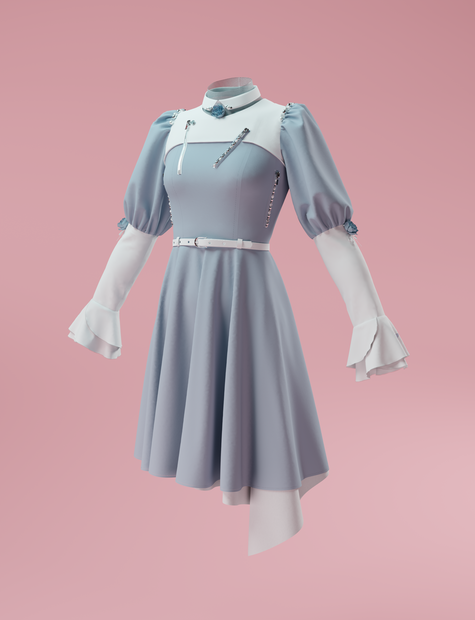 RAY 2024 衣装 3Dモデル CLOファイル