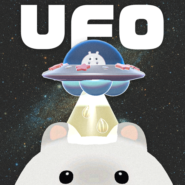 【はむ対応】ぷかぷかUFO【VRC向け】