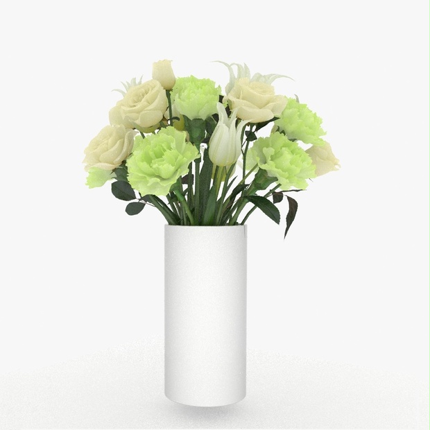 m62 Carnations, roses and tulips