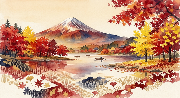 秋の景色（5枚セット）