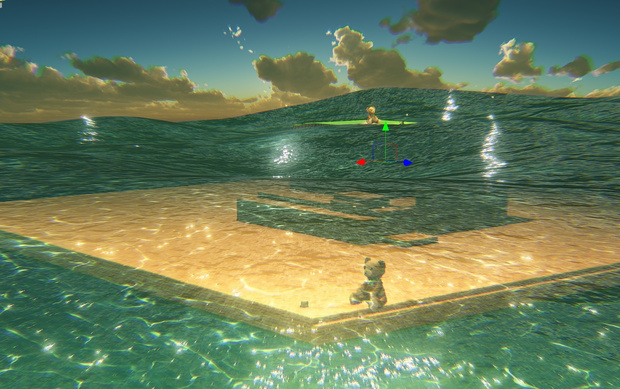 RPG BAKIN（shader）OceanWave_KAI_V2_14　（Multi-layer water surface）