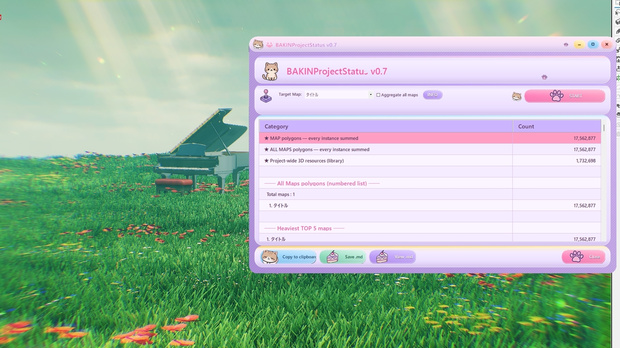 BAKINProjectStatus  v0.771