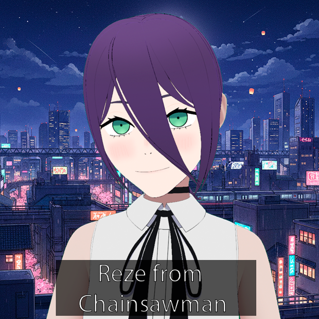 Reze VRChat/Vtube Avatar