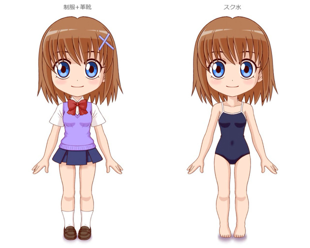 SDえもふりサンプル子 ver.2