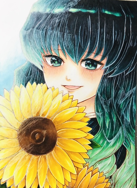 鬼滅の刃 手描き イラスト コピック 時透無一郎 ルナった Booth