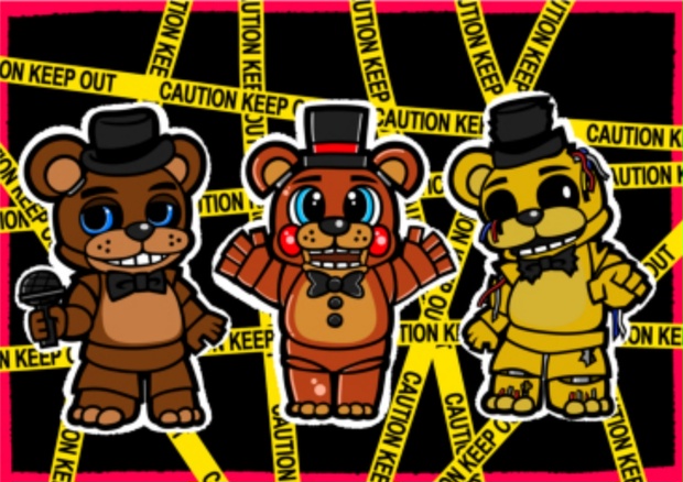 FNAF】フレディ☆ステッカー - chico☆mart - BOOTH