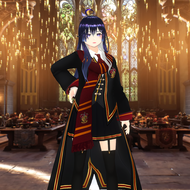 Gryffindor Outfit from Hogwarts Legacy (vroidcustomitem)