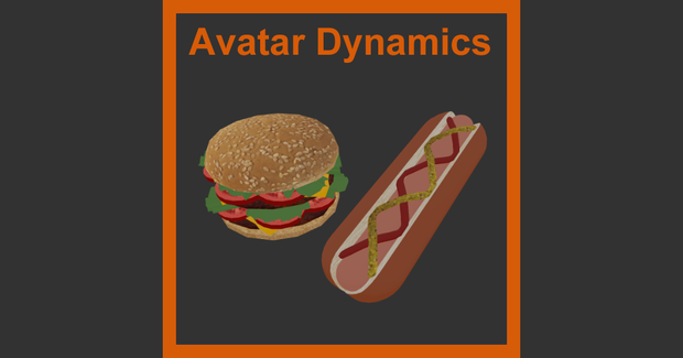 Dynamics Burger【VRChatアバターギミック】