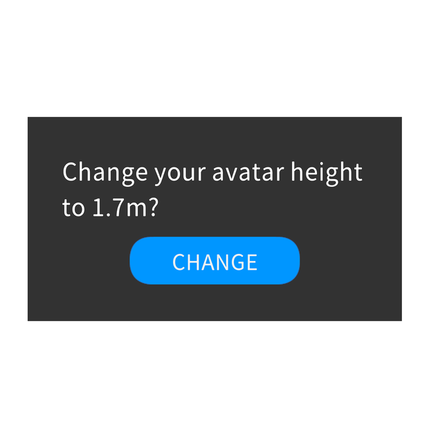 Avatar Height Changer【VRChatワールドギミック】
