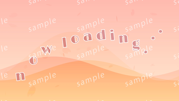 【配信者・VTuber向け】桜の待機画面