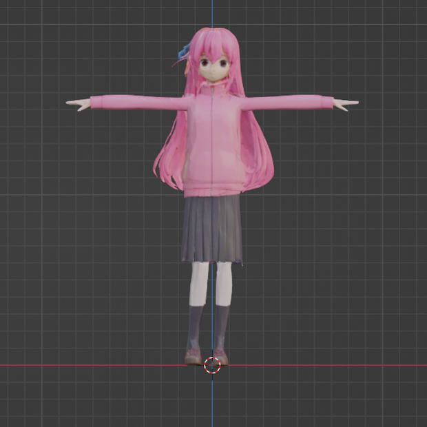 unity用人型3Dモデル