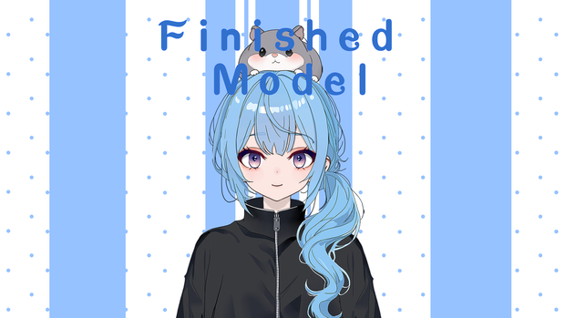 【Live2D】Kiri‑Home Girl Finished Model（Compatible with Vtube Studio）-VLFry（Virtual Little Fries）