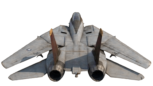 戦闘機　立ち絵