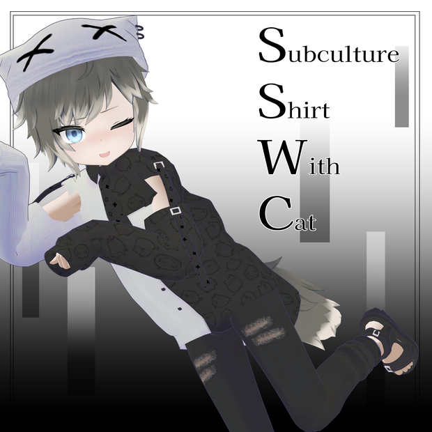 さぶかるしゃつwithキャット【ラルフ君対応版】 #さいとうのお店