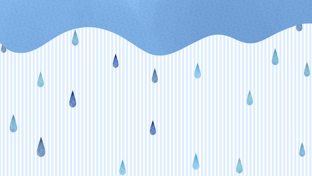 【背景素材】雨の日としゅわしゅわ