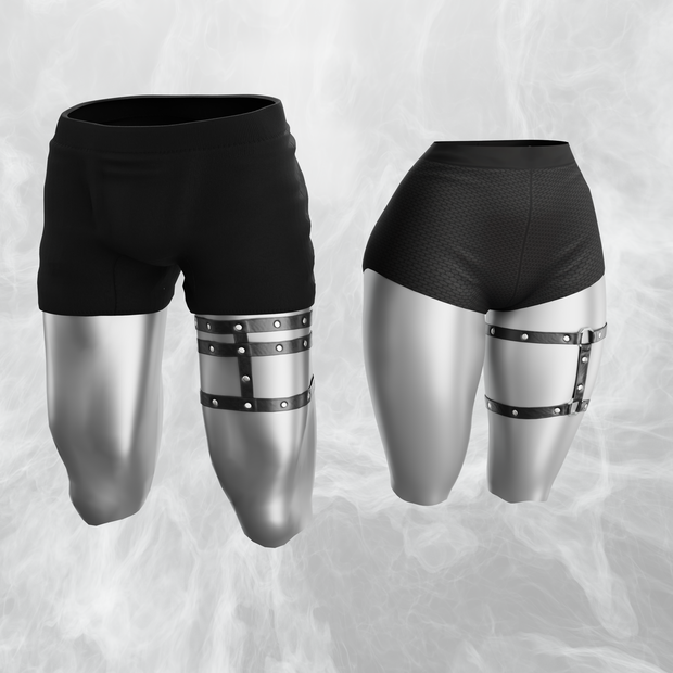 OD Thigh Strap | FREE IN DISCORD | VRC Ready | Techwear | 3D Asset | Leather | Commercial/Personal License