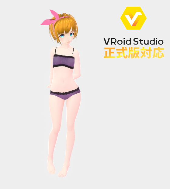 【正式版対応】ブラ＆ショーツセット_03_black