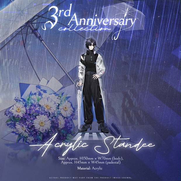 3rd Anniversary Collection Acrylic Standee - Unnämed - BOOTH