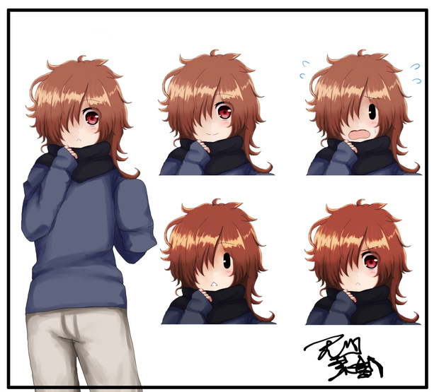 謎なショタ立ち絵