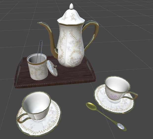 Tea set  (FREE)