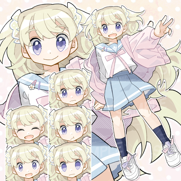 春風セーラーちゃん立ち絵