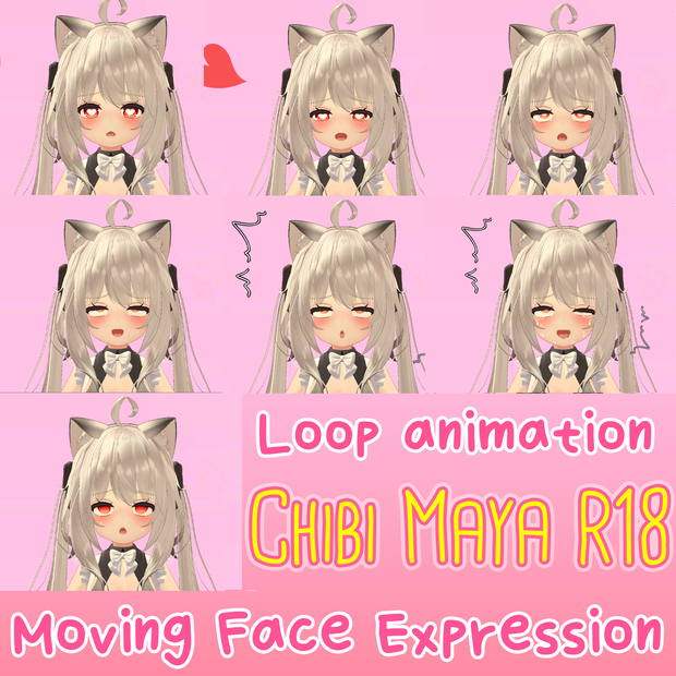 ちび舞夜『Chibi Maya』R-18 Moving Facial expression