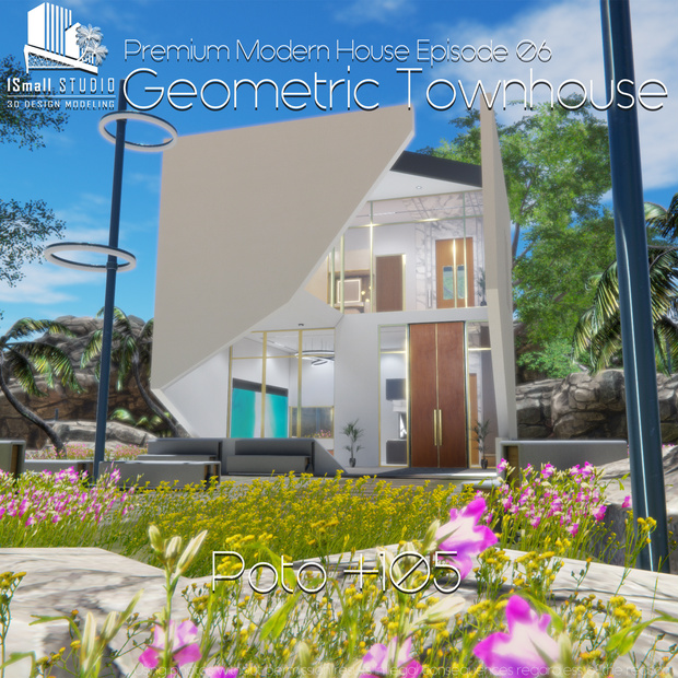 Premium Modern House Episode 06 Geometric Townhouse(v1.2)