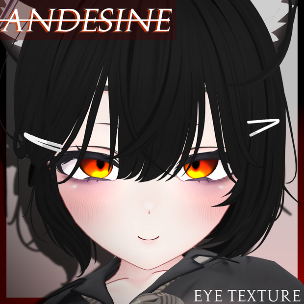 [8 Avatars] ANDESINE Eye Texture | 7 Colors | アンデシン・アイテクスチャ（7色）