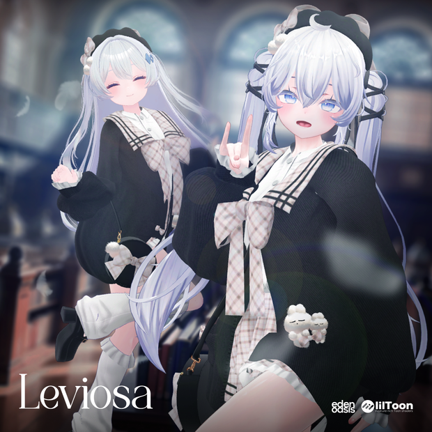 ✨Sale✨【Lime, Chiffon, Sio】 Leviosa Dress「EDEN Oasis」 