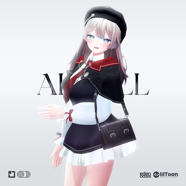 【8アバター対応】アカエル 制服 (AKAEL SEIFUKU) 