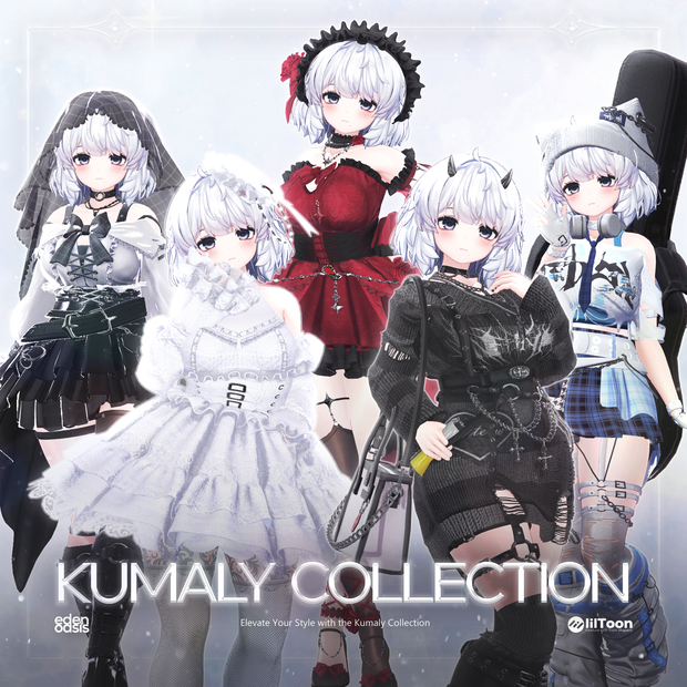 Kumaly Collection【5 Clothes Package】 クマリ
