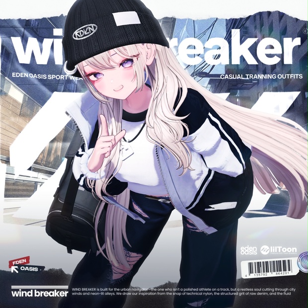 ✨セール中✨ WIND BREAKER【21アバター対応】 - EDEN Oasis - BOOTH