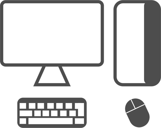 【フリー素材】PC パソコン