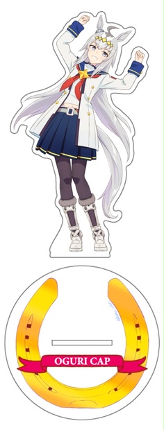 アクリルスタンド：オグリキャップ - うまるかめ製麺 - BOOTH